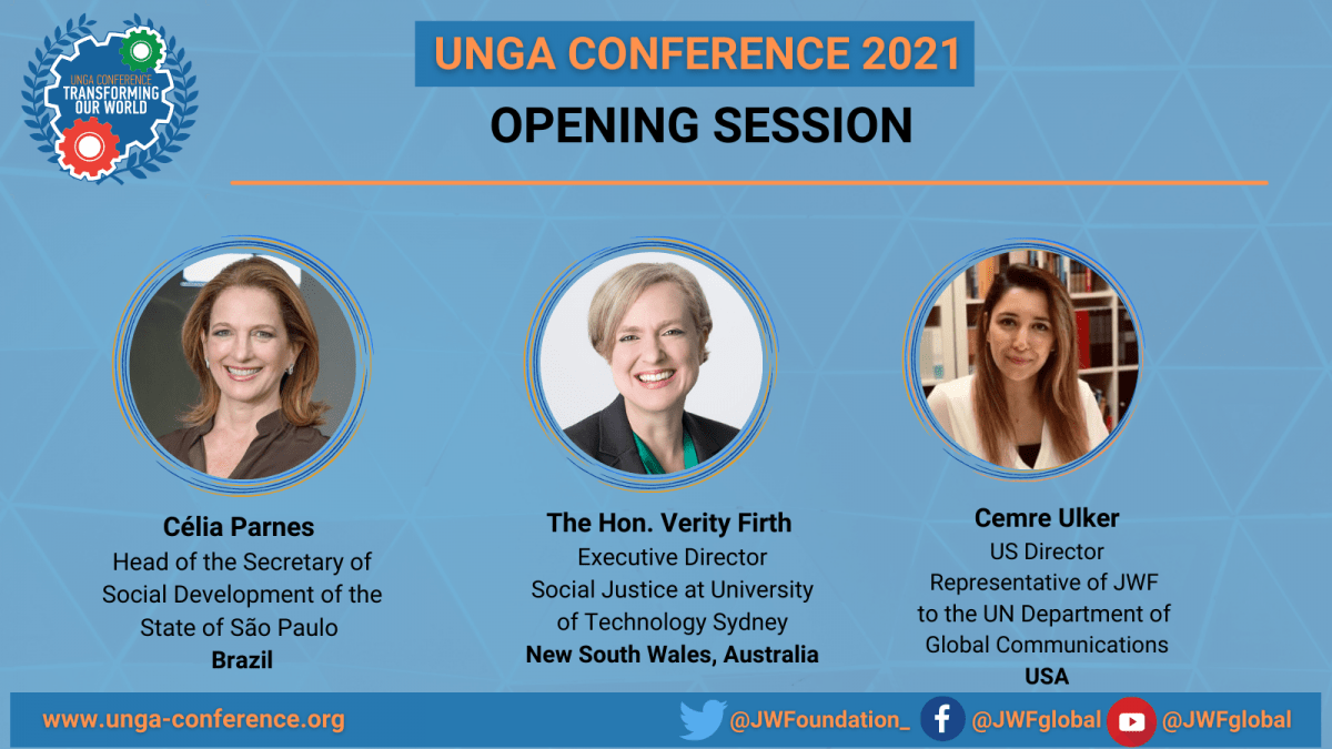 UNGA CONFERENCE 2021 OPENING SESSION UNGA Conference